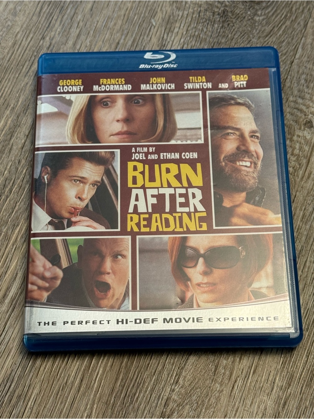 Burn After Reading Blu-ray